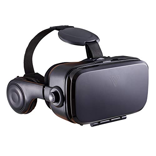 Cuffia VR universale compatibile con la maggior parte degli smartphone! Compatibile con tutti i modelli di iPhone 5S, Android e Windows e qualsiasi smartphone con una dimensione dello schermo è compresa tra 4 e 6,2”.