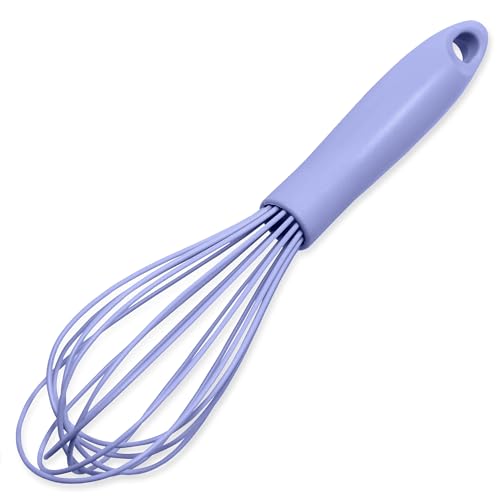 Image of Chef Craft Premium Silicone Wire Cooking Whisk, 10.5 inch, Pastel Blue