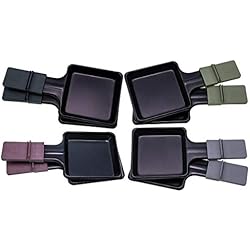 Sartenes Para Raclette Severin 7108048 - Juego de 8 sartenes para raclette RG9645 (dimensiones en el texto)