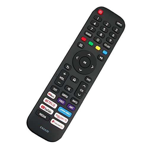VINABTY EN2A30 Replacment Remote Compatible with Hisense 4K UHD HDR Smart TV 43A7100FTUK EN2G30H EN2Q30H EN2F30H EN2AG30H - Image 3