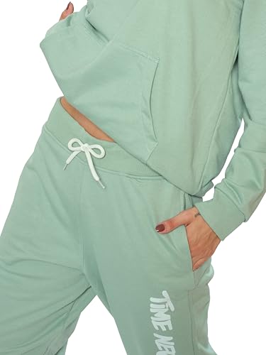 Image of WEET Women Printed Hoodie & Joggers Track Suit Set