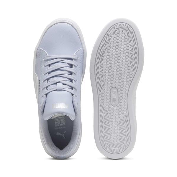 Image of Puma Womens Smash V3 Platform Lace Up Sneakers Shoes Casual