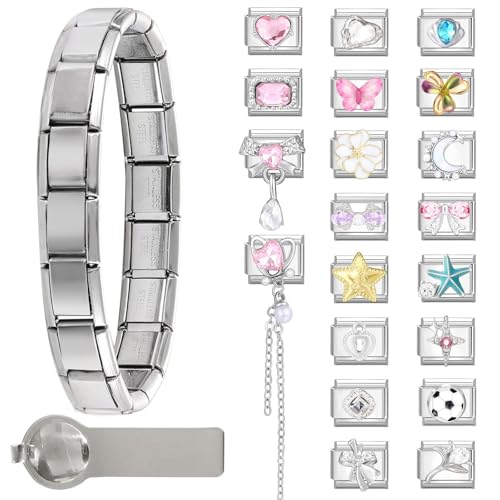 Bracelet à breloques italiennes pour personnaliser vos tenues du quotidien avec élégance