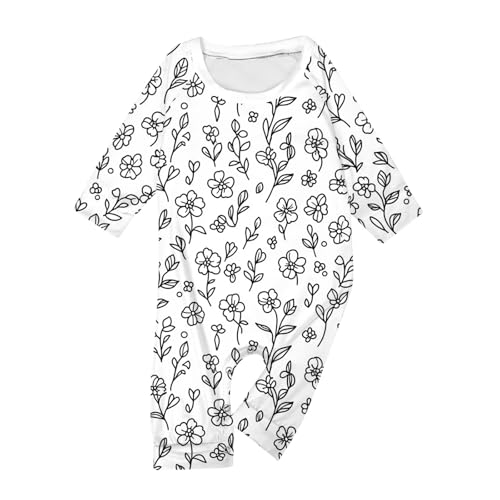 Family Matching Colorable Pajama Sets DIY Hand Painted Homewear Set Holiday Cute Funny Colouring Pajama 2 Piece Sets2