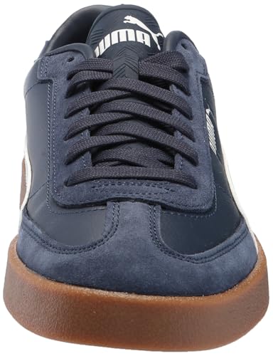 Image of Puma Men's Club II Era, Club Navy-Puma White, 9