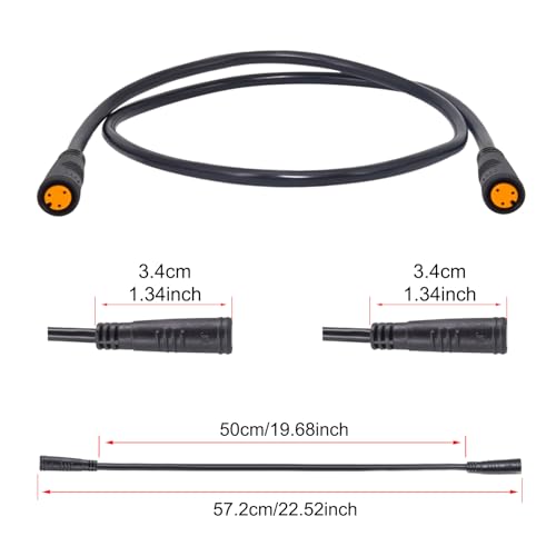 Palanca de freno de ebike conectada de forma segura con cable de 3 pines 2