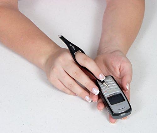 Miniatura 3 de Grandee Ring Pen Bolígrafo ergonómico con 2 recambios (tinta negra)