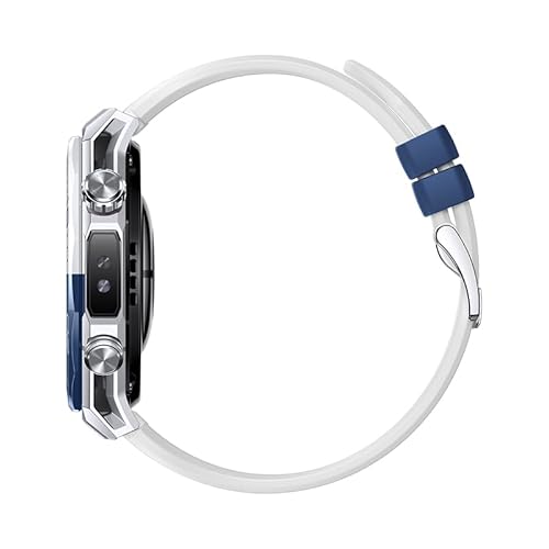 HUAWEI WATCH Ultimate 2 Smartwatch, GPS, Zirkoniumbasiertes Fl&uuml;ssigmetallgeh&auml;use, 150 Meter Taucheruhr, Sonar-basierte Unterwasserkommunikation, genauer Gesundheitsmonitor, eSIM-Mobilfunktelefon, Blau