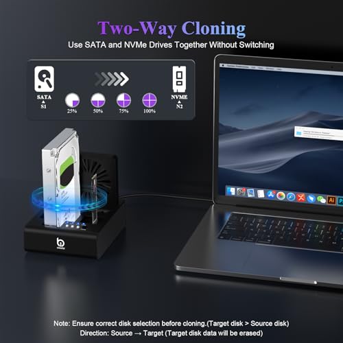 Xiaobi 3-Bay NVMe/SATA Cloner
