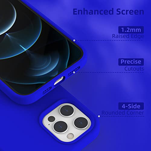 Coque antichoc iPhone 12 Pro Max en silicone liquide doux - 3