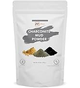 mGanna 100% Natural Pure Charconite Mud For Smooth Skin and Hair Care 227 g / 0.5 lbs