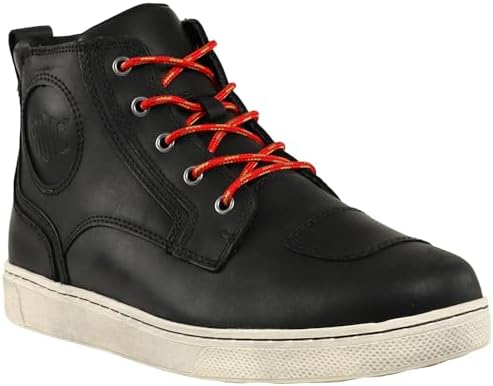 Harley-Davidson Footwear Men's Bateman Ankle Pro Sneaker, Black, 10.5 | Image 1