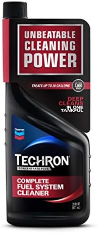 Chevron 65740 Techron Concentrate Plus Fuel System Cleaner, 20-Ounce