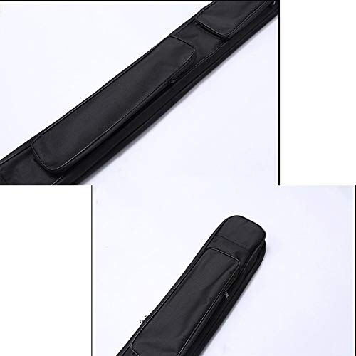 XIALIS Einlagige Schwerttasche Aus Segeltuch - Wasserdicht Zur Aufbewahrung der Schulter Mit Tragegurt - Schwarz