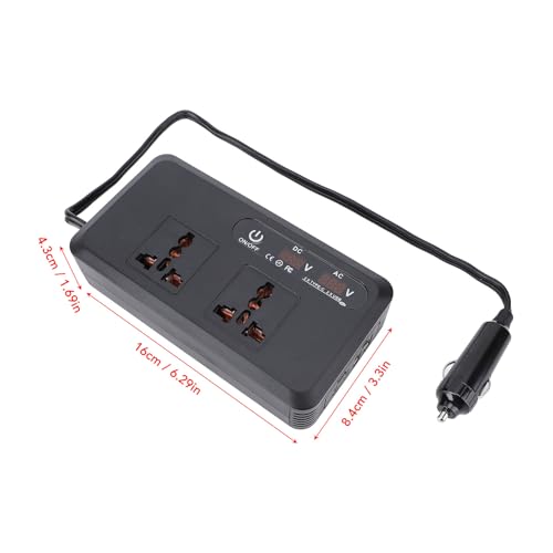 Inversor del coche 12V CC a CA con convertidor de potencia eficiente de 200W 7