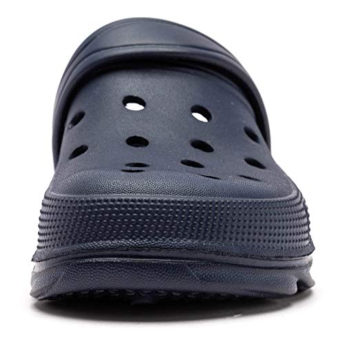 Hobibear Classic Graphic Clog - Navy (Toddler) — view 6