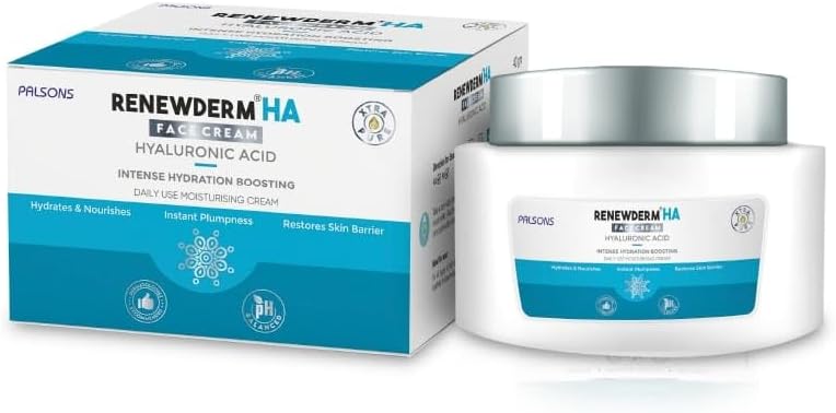 HA Intense Hydration Boosting Daily Use Moisturising Cream with Hya Act M, Ceramide Complex, Shea Butter for Hydrated, Supple, Plumpy Skin 40GM