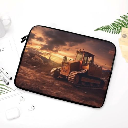 Funda para laptop 15 pulg Bulldozer resistente al agua miniatura 5