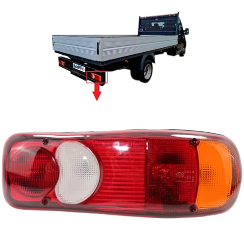 BIAREN Rear Tail Light Lamp Right For Renault Master Trafic Vauxhall Opel Movano Tipper Pick-Up Chassis Cab (2010 Onwards) 1401731 20769781 265559X002 5001846848
