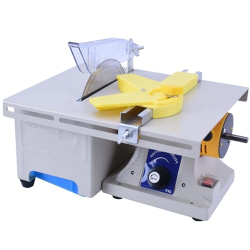 Scie de table de précision 750W pour taille et polissage de gemmes avec arbre flexible