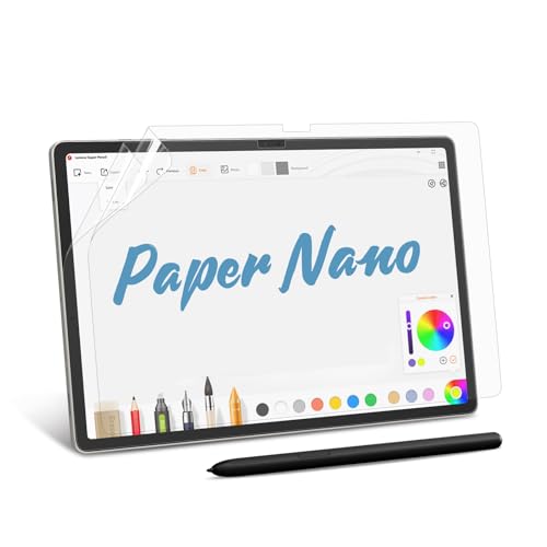 MOBDIK 2 Piezas Protector de Pantalla de Papel para Samsung Galaxy Tab S10 Plus/S9 Plus/S9 FE+/S8...