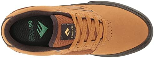 Emerica Men's Skate Shoe, Tan/Brown, 14 | Image 4