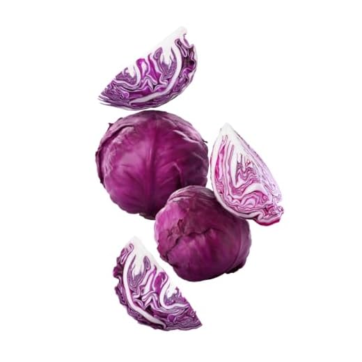 Fresh Red Cabbage for Salads and Slaws