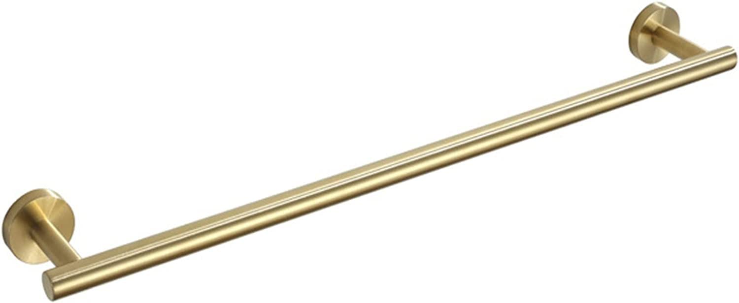 Soporte para Toallas de baño, Barra de Acero Inoxidable para cepillos de Manos, paños de Cocina y baño, Colgador de Pared Resistente a la corrosión (40 cm)