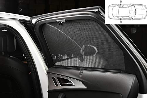 Zestaw Car Shades (tylne drzwi) kompatybilny z Mercedes klasy E W213 Kombi 2016 (2-częściowy)