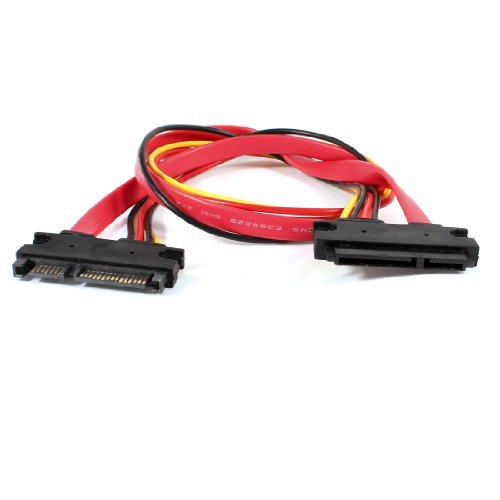 Cable adaptador de energía y datos Serial ATA SATA 7+15P 18 pulgadas