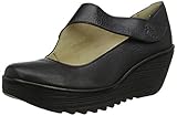 Innenmaterial : Leder Fly London Damen YASI682FLY Pumps, Schwarz, 38/39 EU