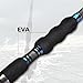 Fiblink 3-Piece Carbon Fiber Spinning Fishing Rod