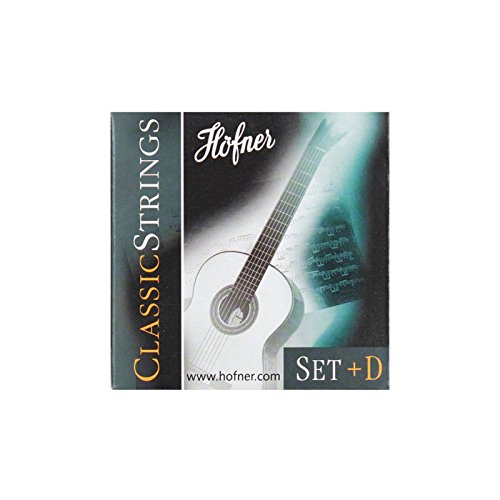 Höfner Konzertgitarren-Saiten HCS-Set+D Classic Guitar Strings