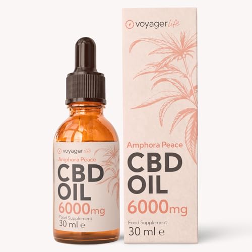 PEACE Ultra High Strength CBD Oil 6000Mg 30ml | Strongest C.B.D Drops Made in UK | Cannabis Oil for Pain Relief | Powerful CBD Drops | CBD Very Strong Concentration | No THC 30ML