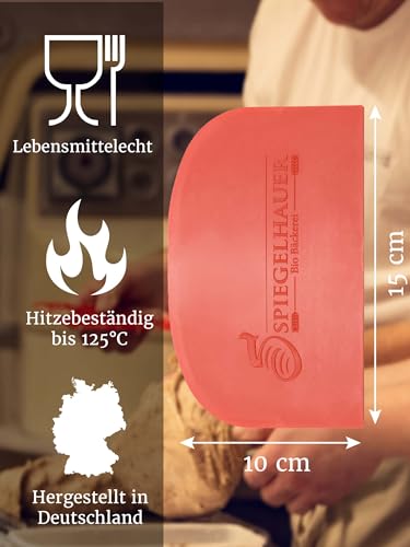 Bäckerei Spiegelhauer Profi Teigschaber mit