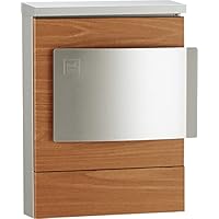 Amazon | ユニソン(UNISON) 壁付けポスト クルムII 左開き ダイヤル錠