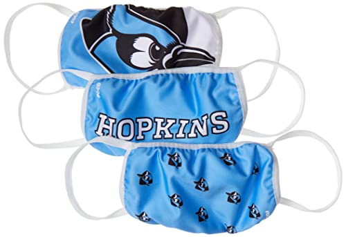 FOCO Johns Hopkins Blue Jays NCAA Face Cover - Adult - 3 Pack