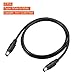 MECCANIXITY PS/2 Mouse and Keyboard Extension Cable 6 Pin 3.28 Feet Male to Male for PC 2 Pcs