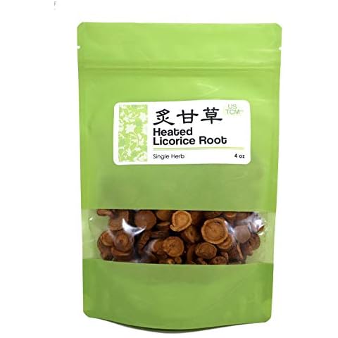 NEW PACKAGING Heated Licorice Root Zhi Gan Cao 炙甘草 4 oz Cover