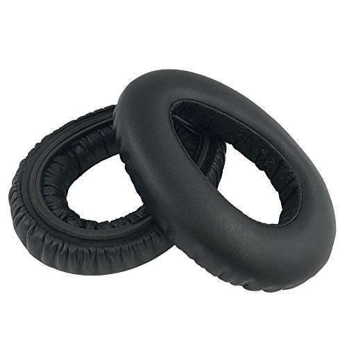 Chic Tuant イヤーパッド for Sennheiser PXC550 PXC 550 MB660 MB 660 MS (507093) ゲーミングヘッドセット に対応 交換用 ヘッドホンパッド イヤークッション メモリーフォーム (ブラック)