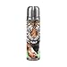 Snow Tiger termo de acero inoxidable a prueba de fugas, doble pared, aislado al vacío, botella de agua de 17 onzas talla única Multi 02