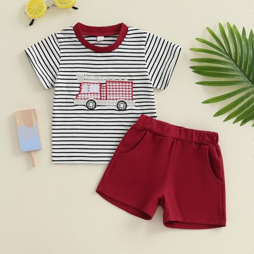 Football Baby Boy Girl Outfit Toddler Rugby Embroidery T Shirt Top Shorts Football Outfits Cute Summer Clothes4