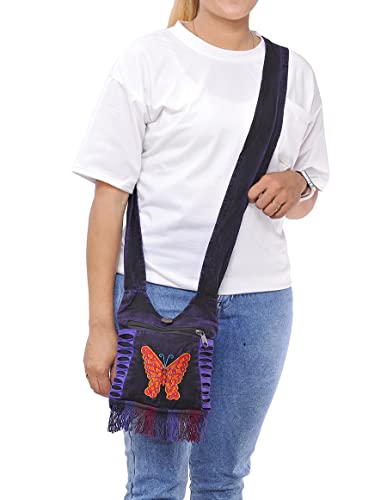 Image of ROYAL The Collection Small Hippie Phone Purse Crossbody, Boho Travel Bag