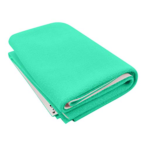Image of POLKA TOTS Premium Waterproof Dry Sheet for New Born Baby | Extra Absorbent Bed-Cot Protector Mat | Water Proof Sheets for Kids Urine | Rubber Sheet for Adult & Toddlers | 100 x 140 CM L (Pack of 2)
