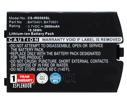 XSPLENDOR XPS Replacement Battery for Iridium 9505A PN Iridium BAT0401 BAT0601 BAT0602