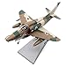 FMOCHANGMDP Military Fighter Alloy Die Cast Model, 1/72 Scale Israeli Air Force A-4 Skyhawk Bat Squadron Model, Adult Toys and Decorations, 6.7 X 4.6Inch
