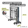 JOOLA-Mesa-de-Ping-Pong-Profesional-para-Exteriores-J500A-Superficie-de-Aluminio-de-6mm-Plegable-y-Resistente-al-Clima-con-Red