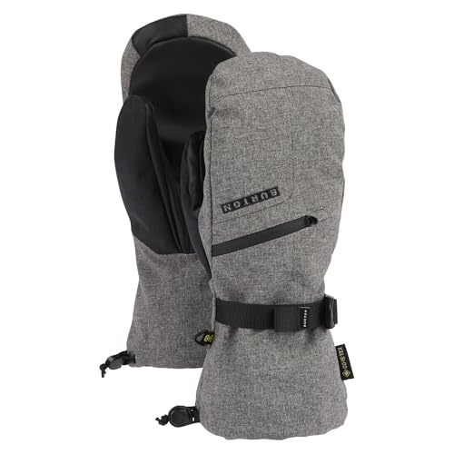 Burton Men's Gore-TEX Mittens, Gray Heather, M