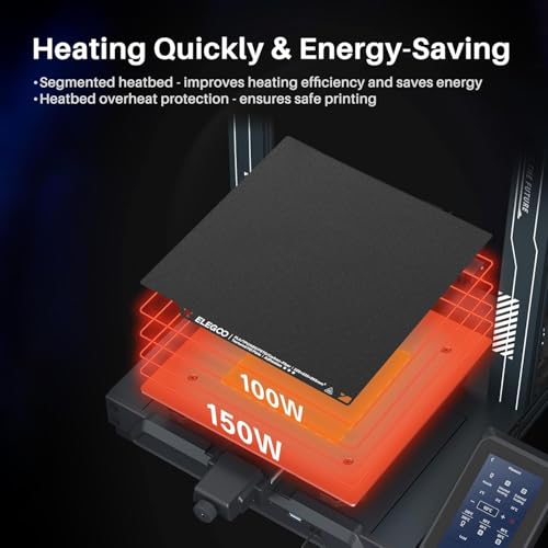 Image of ELEGOO Neptune 4 Pro 3D Printer with Large Build Volume, High-Speed Printing up to 500mm /s, Direct Drive Extruder, Auto Bed Leveling, Silent Operation, and Precision FDM Technology for Professionals