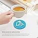Lyxheth 2PCS Car Cup Holder Coaster, Cup Holder Insert, 2.75 Inch Anti Slip Shockproof Embedded Drink Mat, Blessed Cross and Heart Christian Auto Drink Cup Mat Car Accessories Fit Cars (Sky Blue)